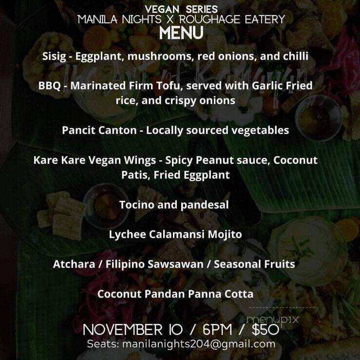 Roughage Eatery - Winnipeg, MB menu_pic