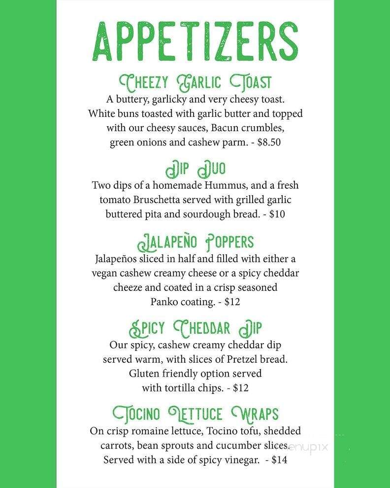 Roughage Eatery - Winnipeg, MB menu_pic