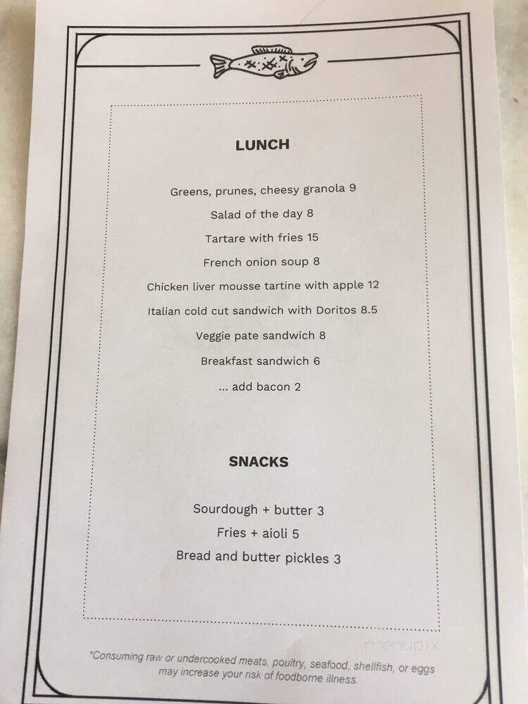 Corner Peach - Ottawa, ON menu_pic