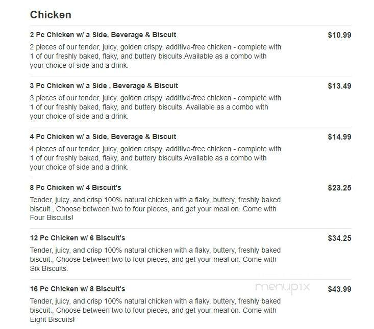 Texas Chicken & Burgers - Levittown, PA menu_pic