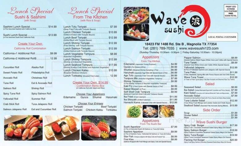 Wave Sushi - Magnolia, TX