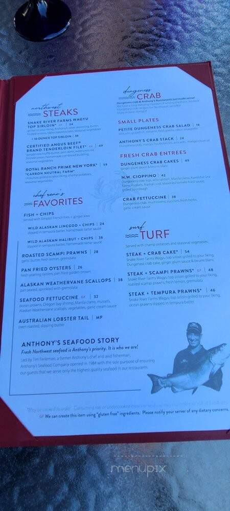 Anthony's Boise - Boise, ID menu_pic