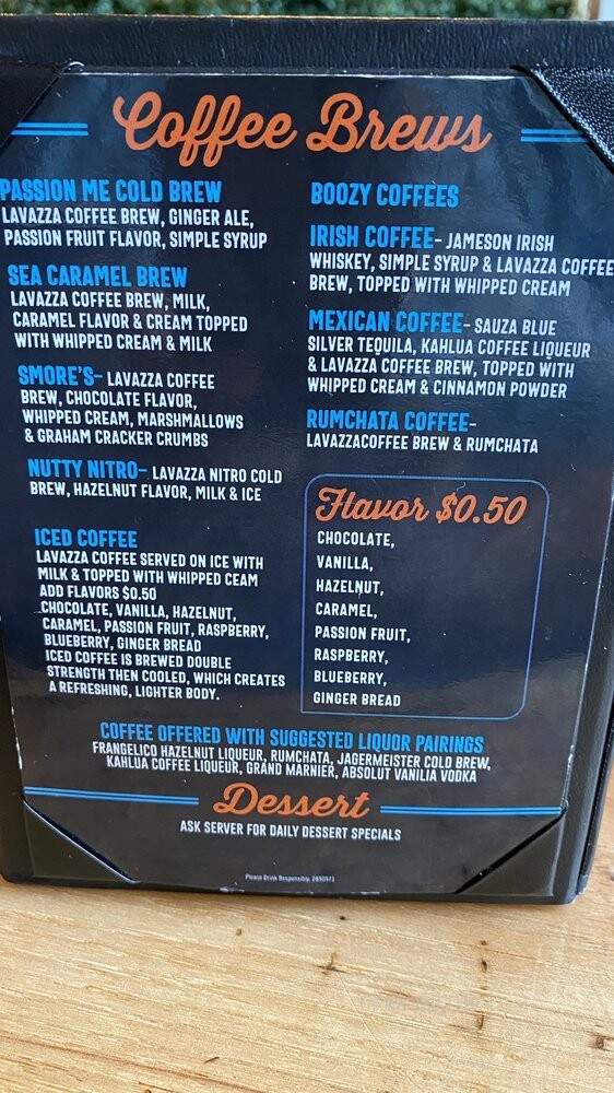 Drift - Myrtle Beach, SC menu_pic