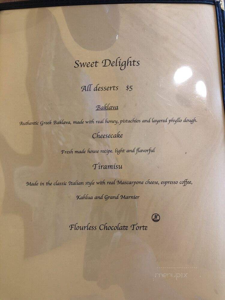 Balcony One - Virgin, UT menu_pic