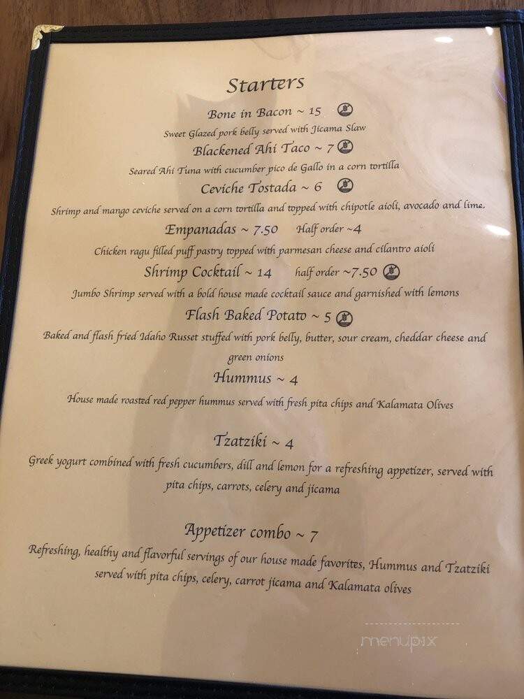 Balcony One - Virgin, UT menu_pic