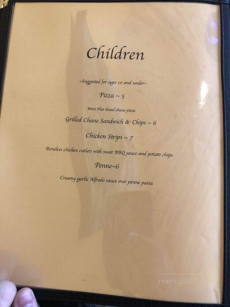 Balcony One - Virgin, UT menu_pic
