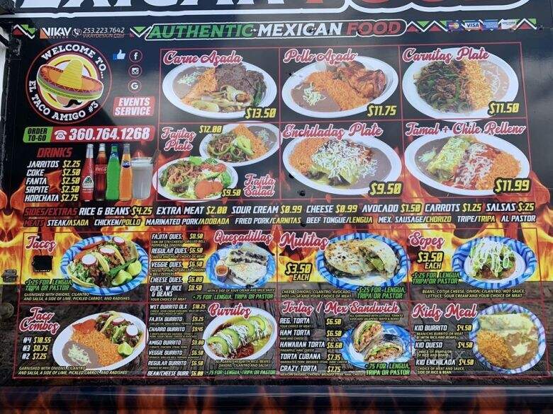 El Taco Amigo 3 - Yelm, WA menu_pic