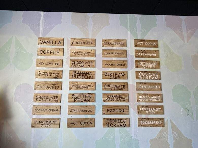 Boombalatti's Homemade Ice Cream - Hampstead, NC menu_pic
