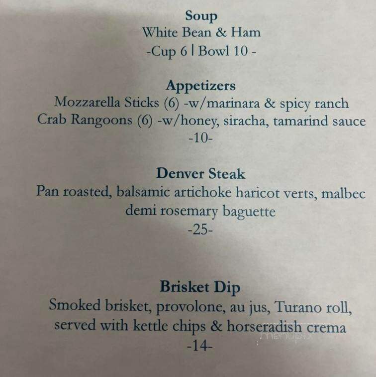 CAVU - Grand Haven, MI menu_pic