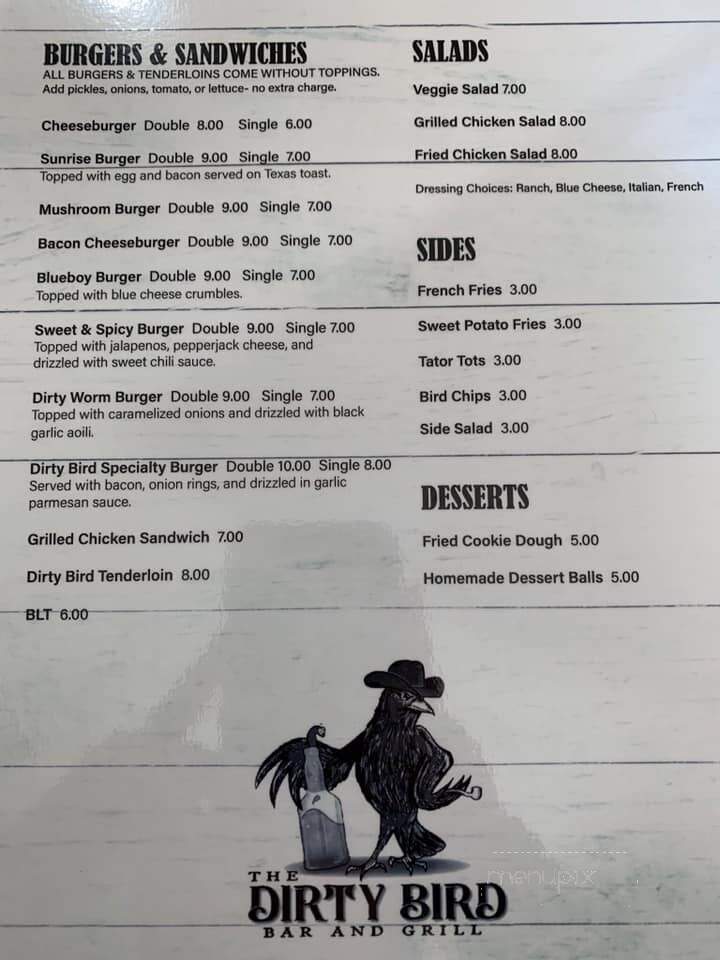 The Dirty Bird Bar and Grill - Carthage, IL