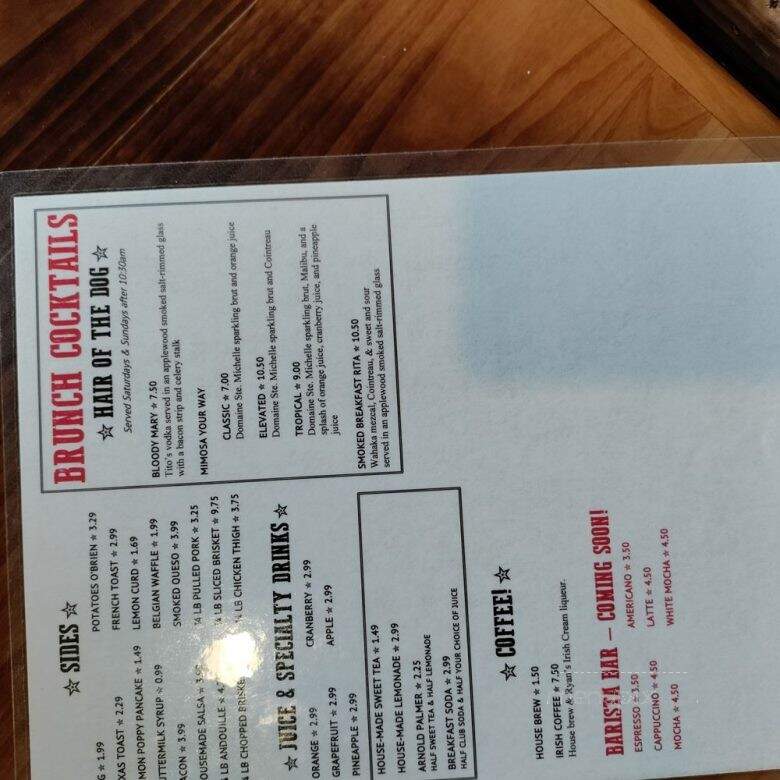 Meat Hook BBQ - West Valley City, UT menu_pic