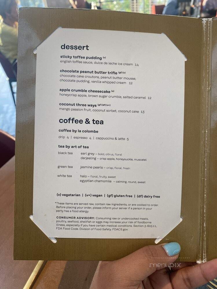 Gordon Ramsay Hell's Kitchen - Washington, DC menu_pic