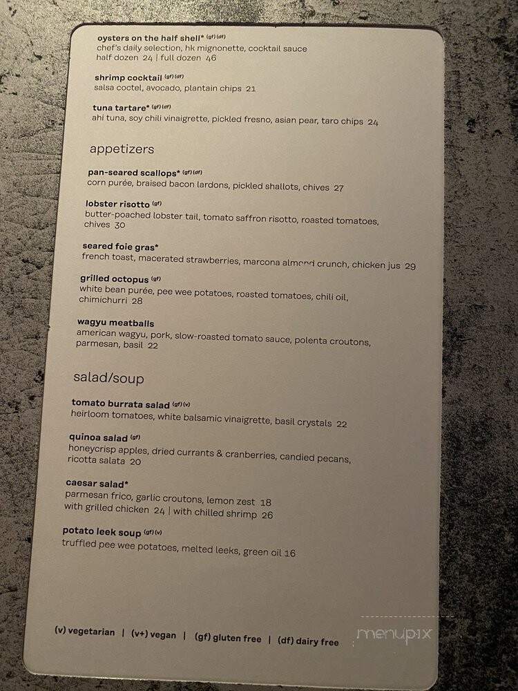 Gordon Ramsay Hell's Kitchen - Washington, DC menu_pic