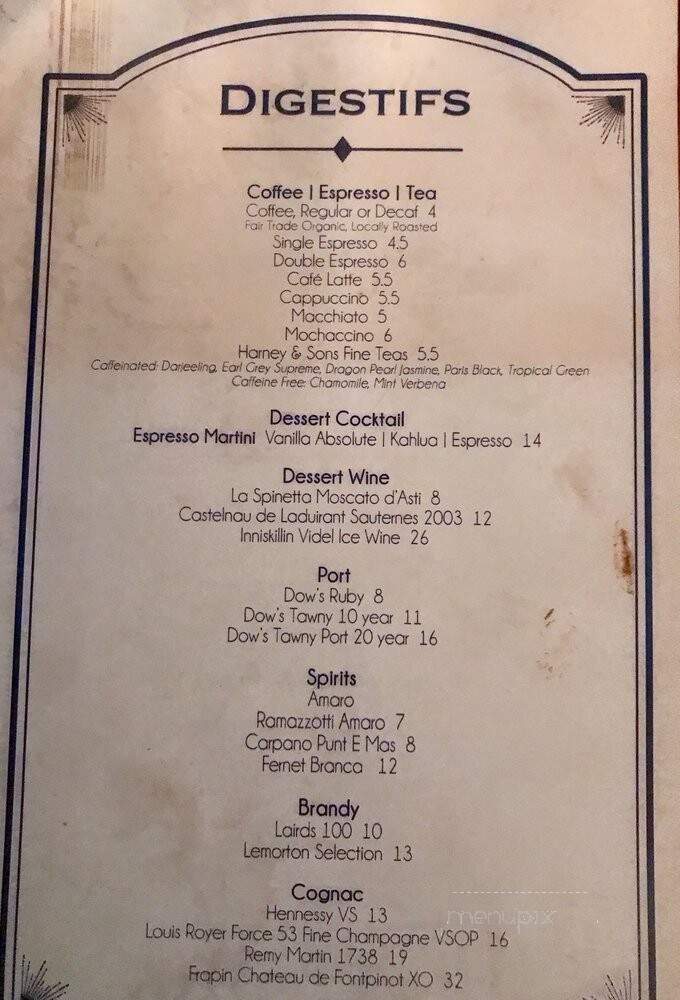 The Ribbon - New York, NY menu_pic