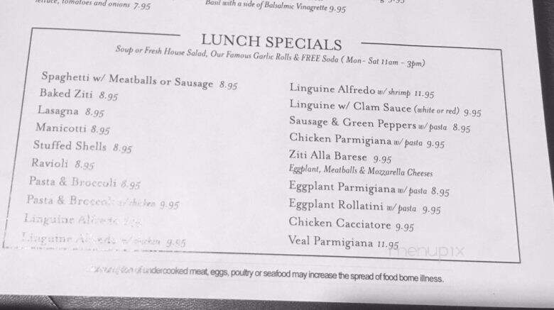 Papa Giuseppe - Delray Beach, FL menu_pic