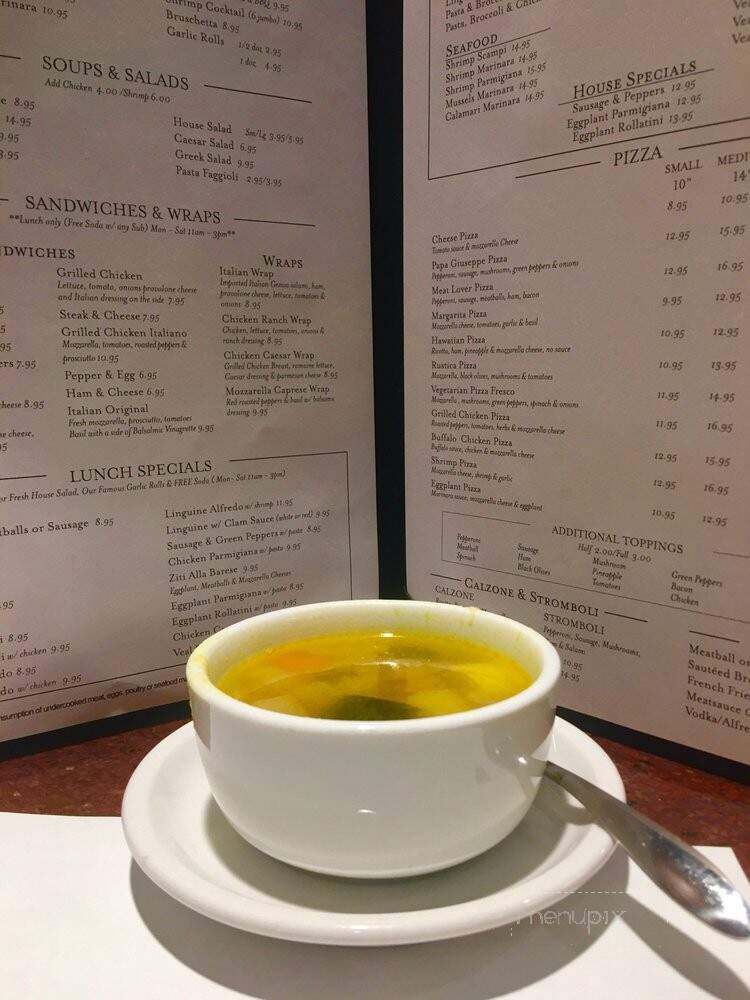Papa Giuseppe - Delray Beach, FL menu_pic