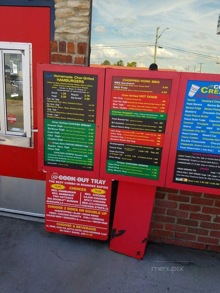 Cook Out - Roanoke Rapids, NC