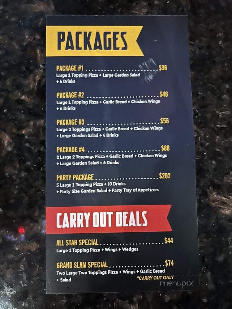 Big League Pizza - La Habra, CA menu_pic