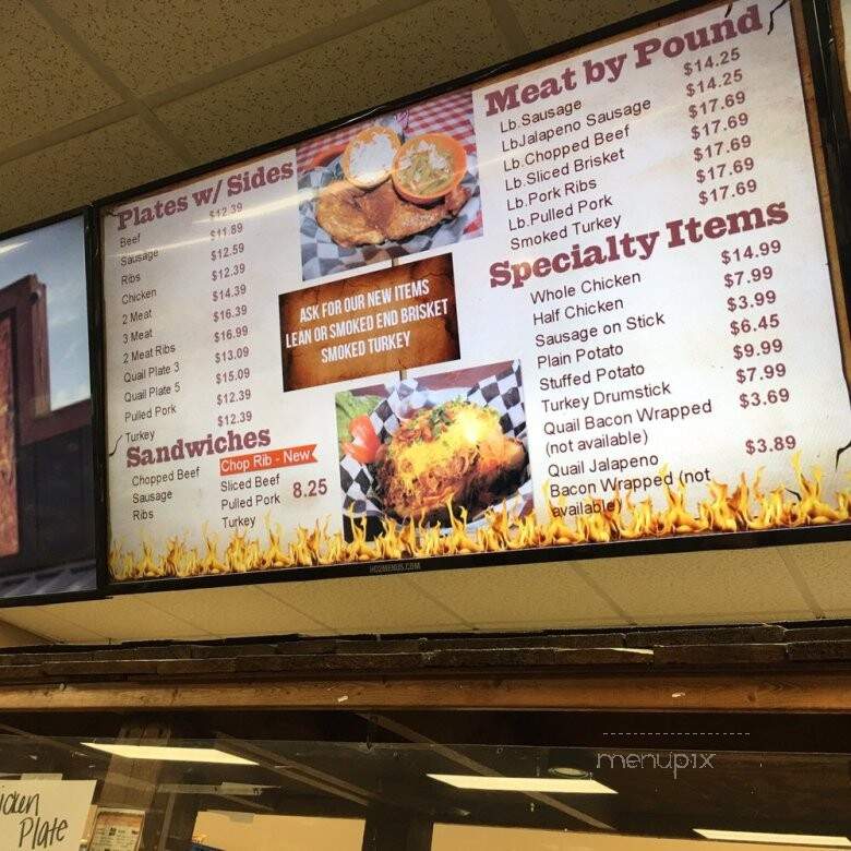 Waller County Line BBQ - Waller, TX menu_pic