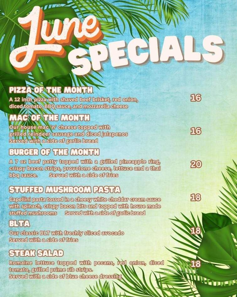 Locals Pub and Pizzaria - Wasilla, AK menu_pic