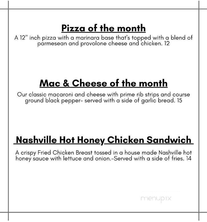Locals Pub and Pizzaria - Wasilla, AK menu_pic
