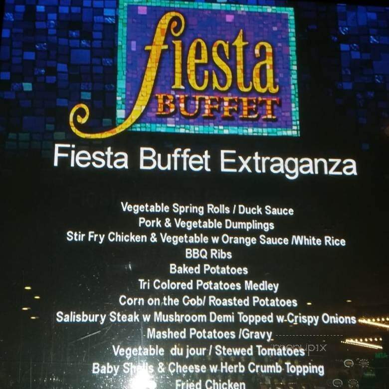 Fiesta Buffet - Atlantic City, NJ menu_pic