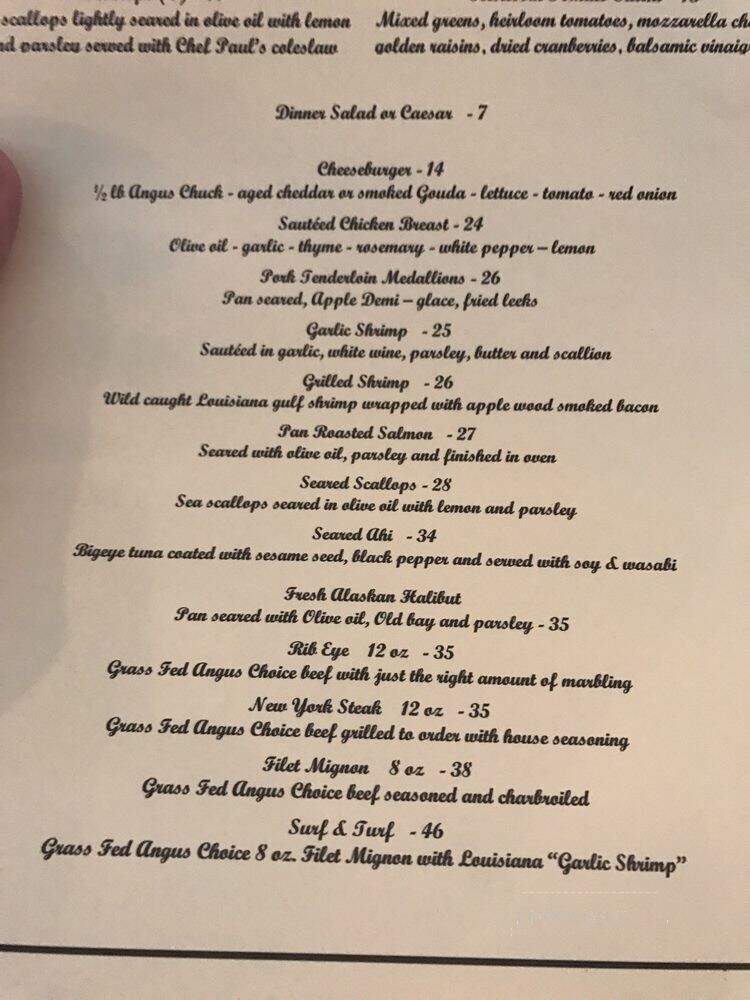 Jeff's Inviting Food and Spirits - Orange, CA menu_pic