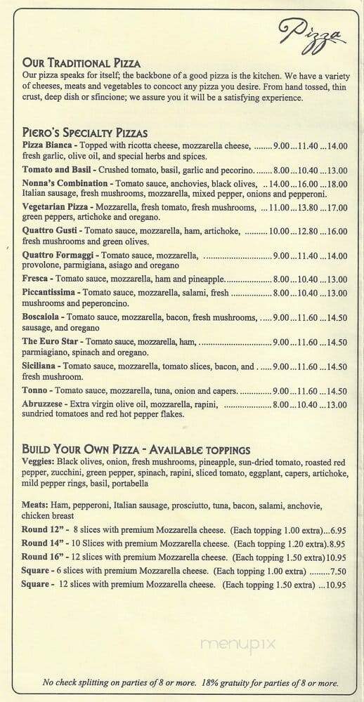 Nonna's Italian Kitchen - Shelby Township, MI menu_pic