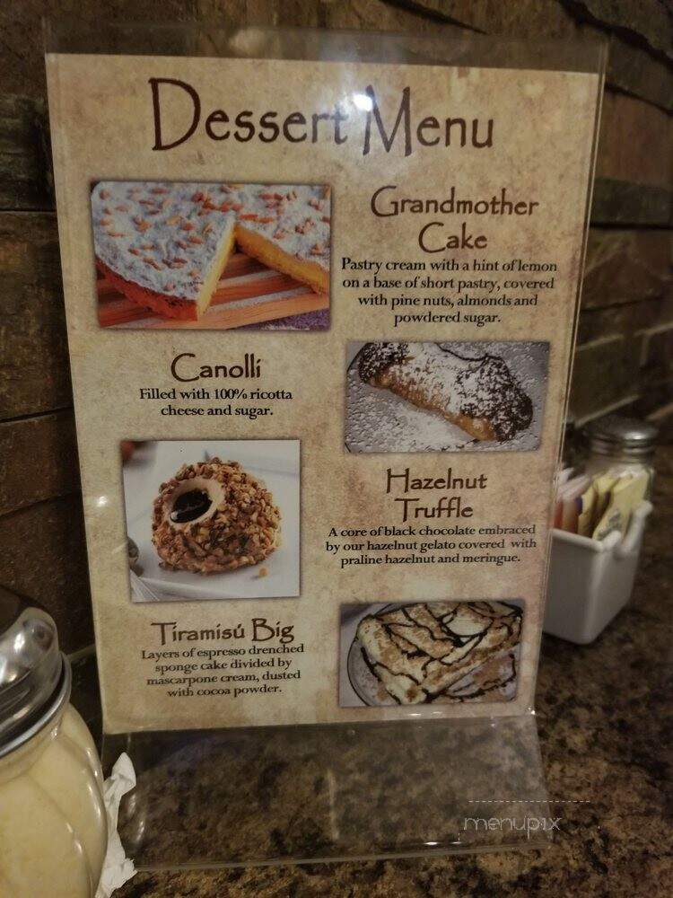 Nonna's Italian Kitchen - Shelby Township, MI menu_pic
