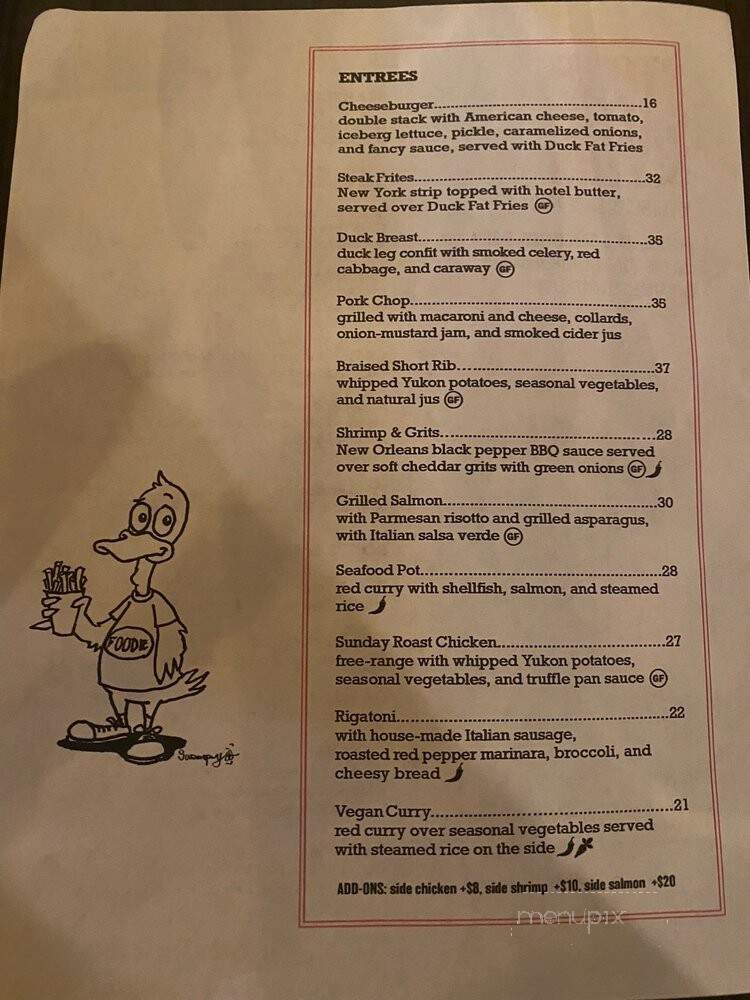 Stone Creek Bistro - Blue Jay, CA menu_pic