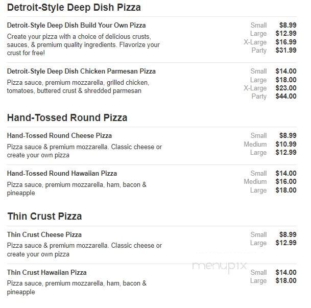 Jet's Pizza - Elkhart, IN menu_pic
