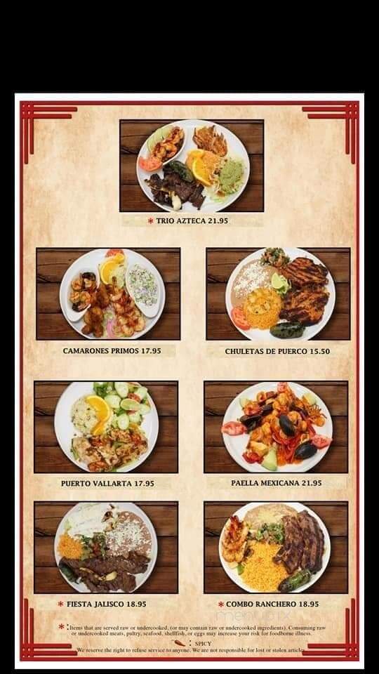 Don Pedro Mexican Restaurant - Gastonia, NC menu_pic