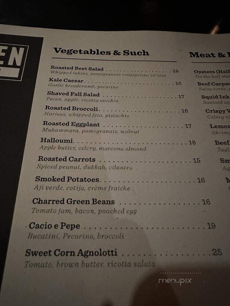 Selden Standard - Detroit, MI menu_pic