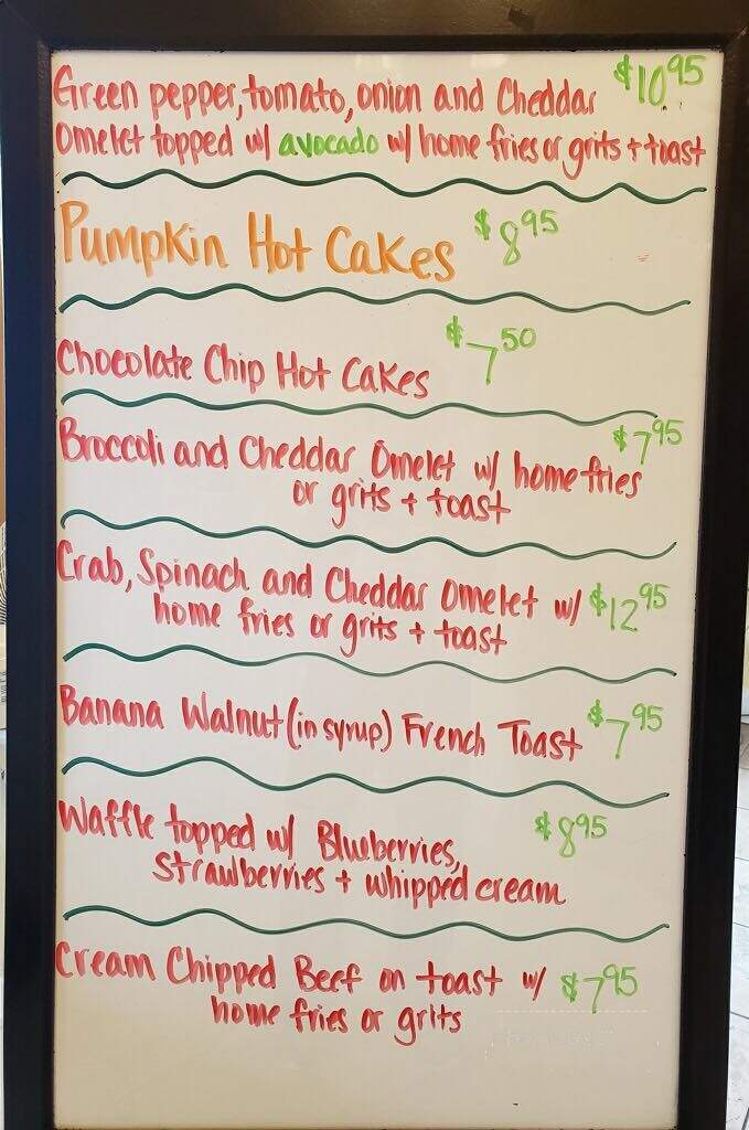 Gilchrist Restaurant - Margate City, NJ menu_pic