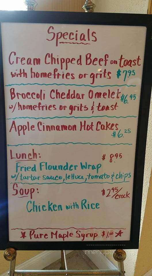 Gilchrist Restaurant - Margate City, NJ menu_pic