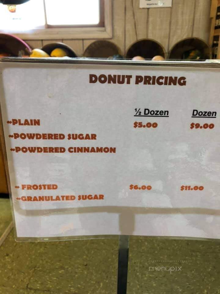 Kapnick Orchards - Britton, MI menu_pic