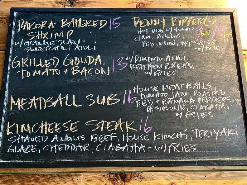 Three Penny Tap Room - Montpelier, VT menu_pic