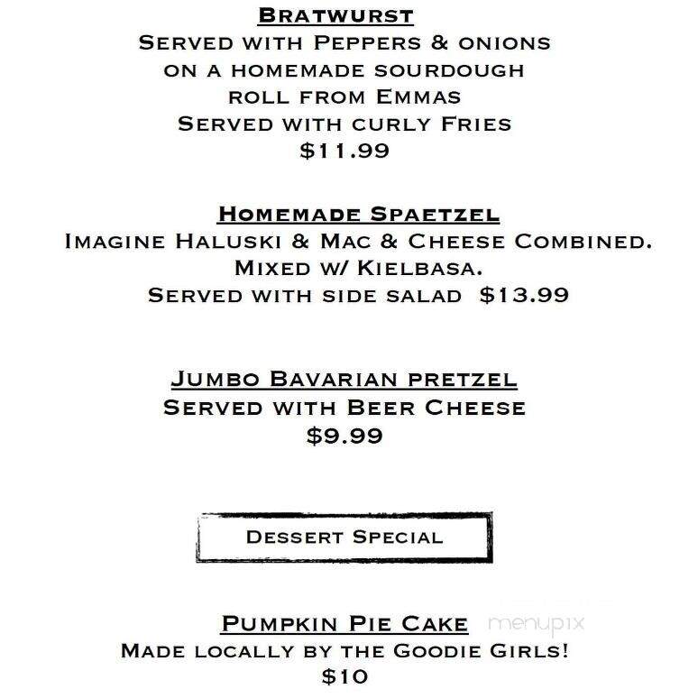 DiMarco's Bistro & Cantina - Uniontown, PA menu_pic