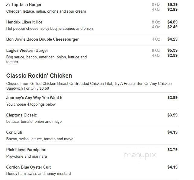 Brick Towne Tavern - Sugarcreek, OH menu_pic