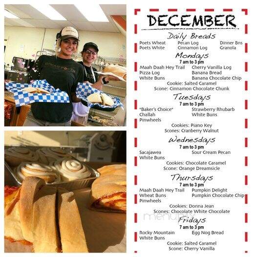 Bread Poets Baking Co - Bismarck, ND menu_pic