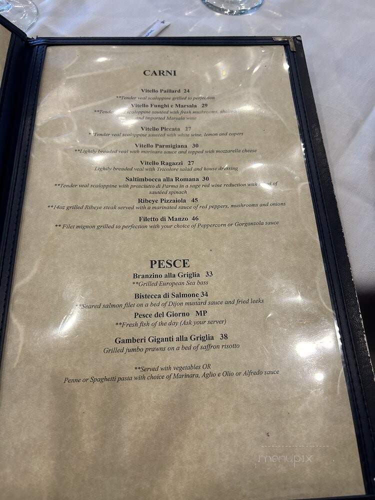Cafe Ragazzi Restaurant - Surfside, FL menu_pic