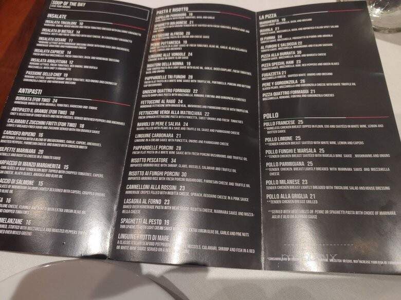 Cafe Ragazzi Restaurant - Surfside, FL menu_pic