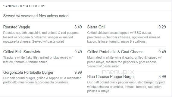 Silver Spoon Cafe - Naples, FL menu_pic