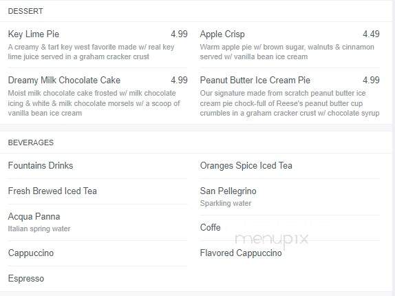 Silver Spoon Cafe - Naples, FL menu_pic