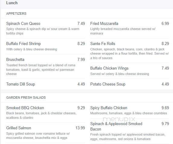 Silver Spoon Cafe - Naples, FL menu_pic
