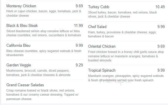 Silver Spoon Cafe - Naples, FL menu_pic