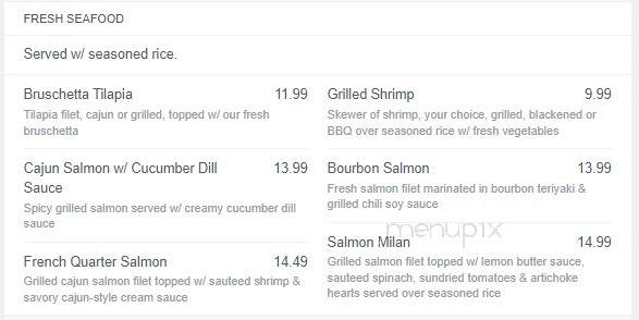 Silver Spoon Cafe - Naples, FL menu_pic