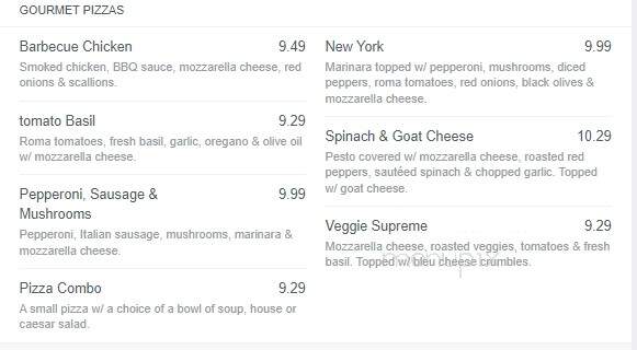 Silver Spoon Cafe - Naples, FL menu_pic