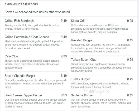 Silver Spoon Cafe - Naples, FL menu_pic