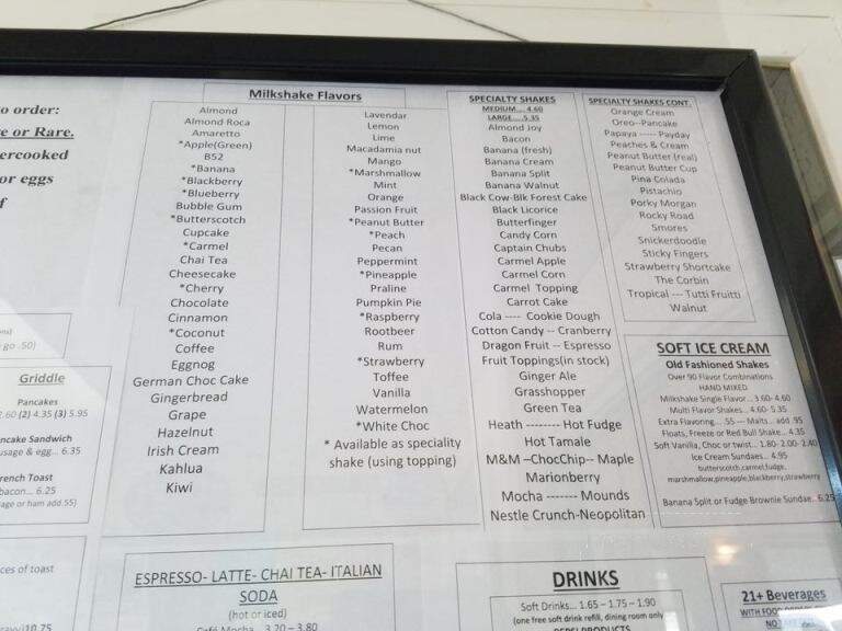 Jim Dandy Drive-In - Portland, OR menu_pic